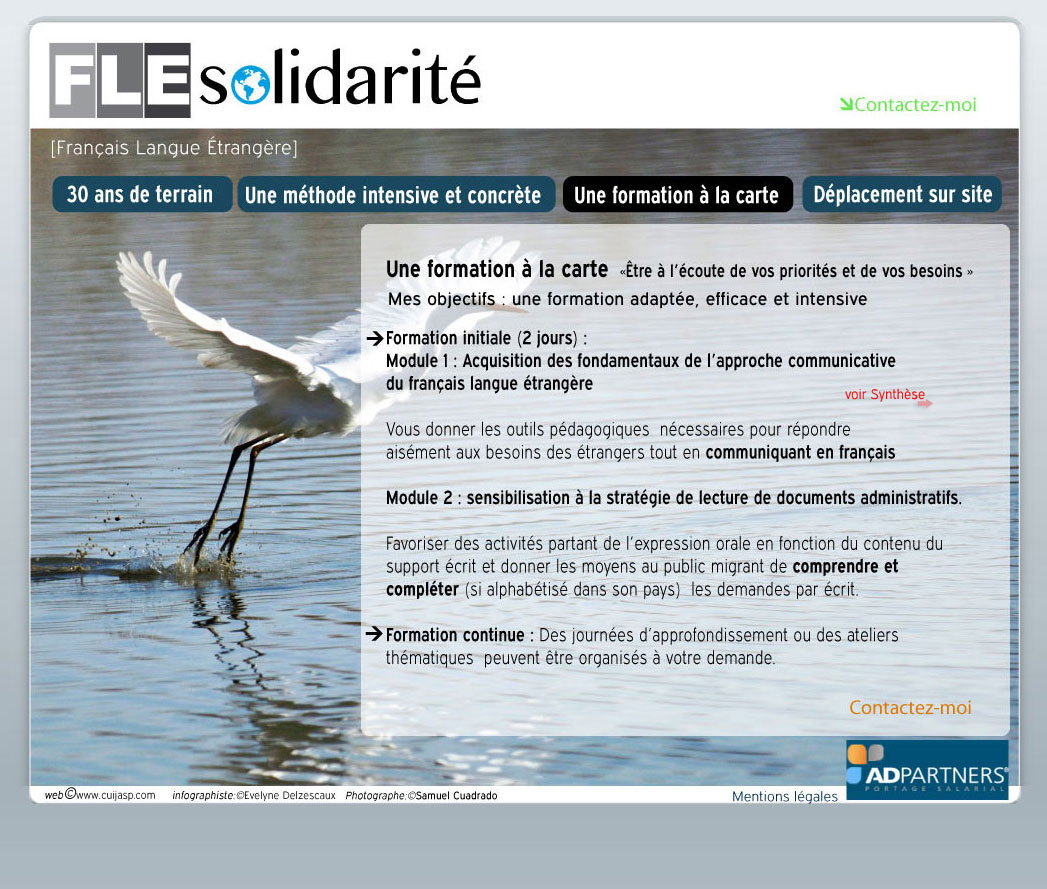 une formation a la carte